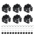 6pcs Mop Broom Holder Wall Mount