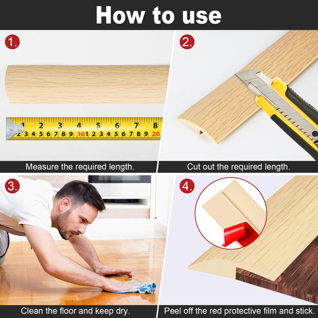 10Ft Carpet Floor Transition Strip
