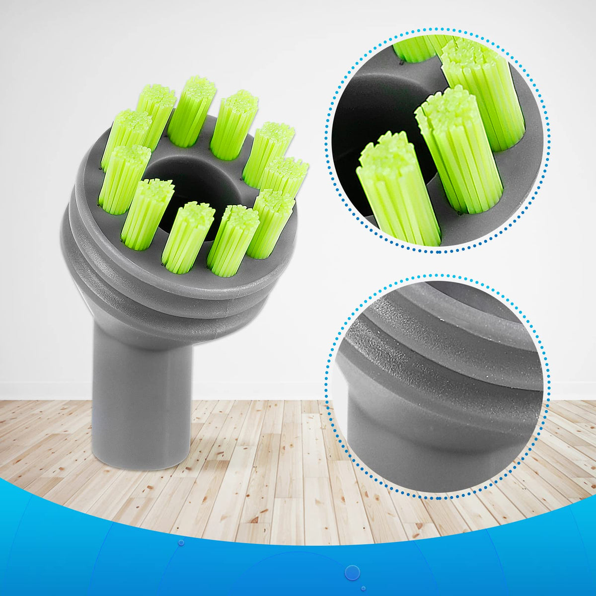 Steam Shot Attachments Compatible with Bissell SteamShot (6 Count)