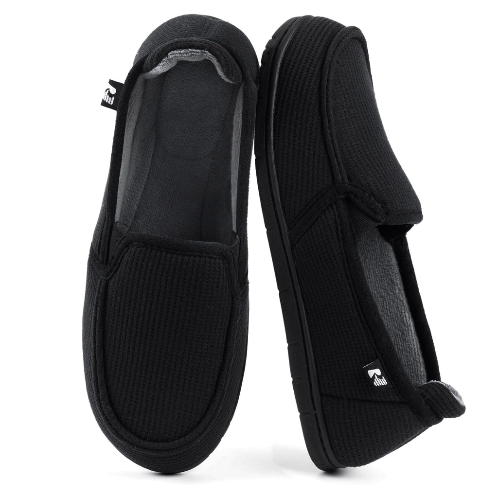 Women's Two Tone Hoodback Slipper with Removable Insole