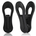 Black Plastic Hanger Clips (24 Count)