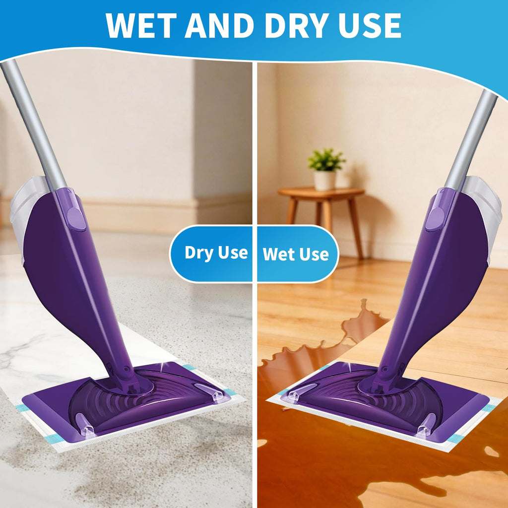 60 Count Wet Jet Pads Refills for Swiffer WetJet Mop