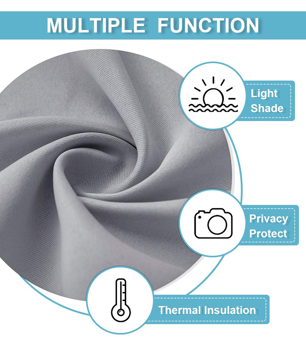 Short Blackout Curtains (2 Count)