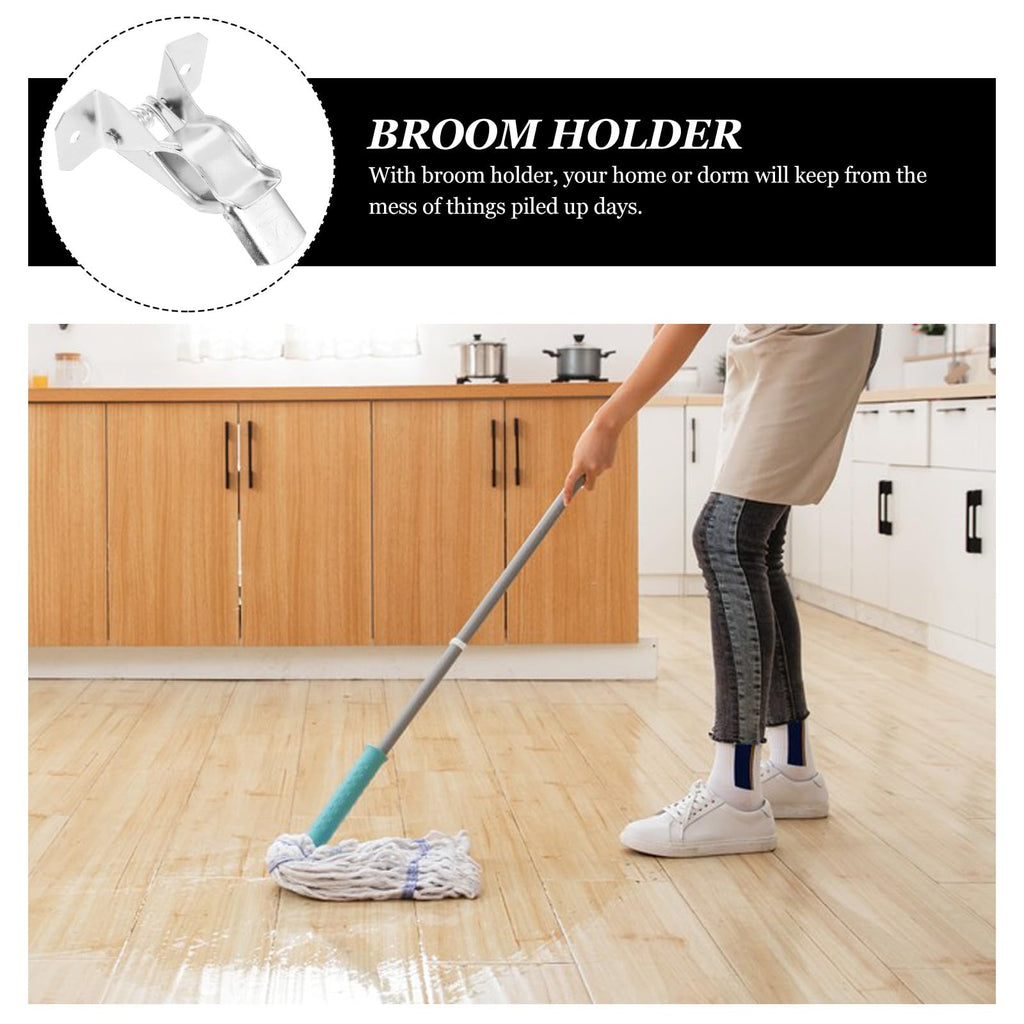 10pcs Wall Broom Holder and Mop Holder Iron Wall