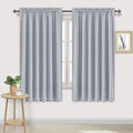 Wide Blackout Curtains for Living Room 70 x 72 Inch Long 2 Panels