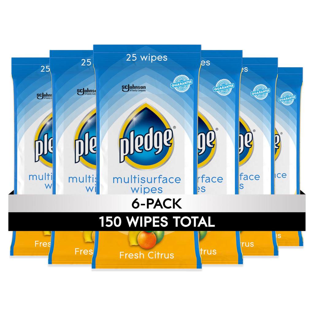 Multi Surface Furniture Polish Wipes (25 Count)