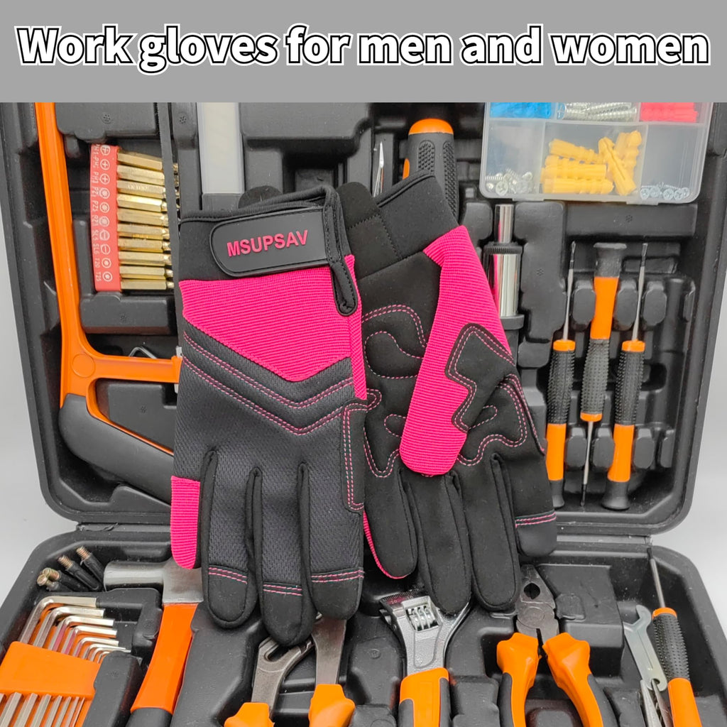 2 Pairs Women Work Gloves