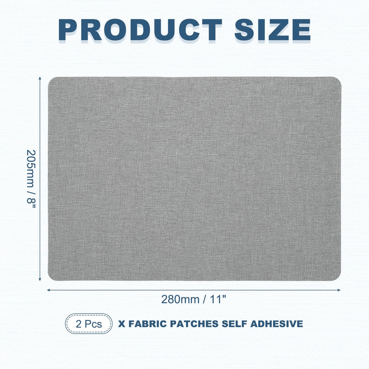 8x11 Inch Linen Repair Patches (2 Count)