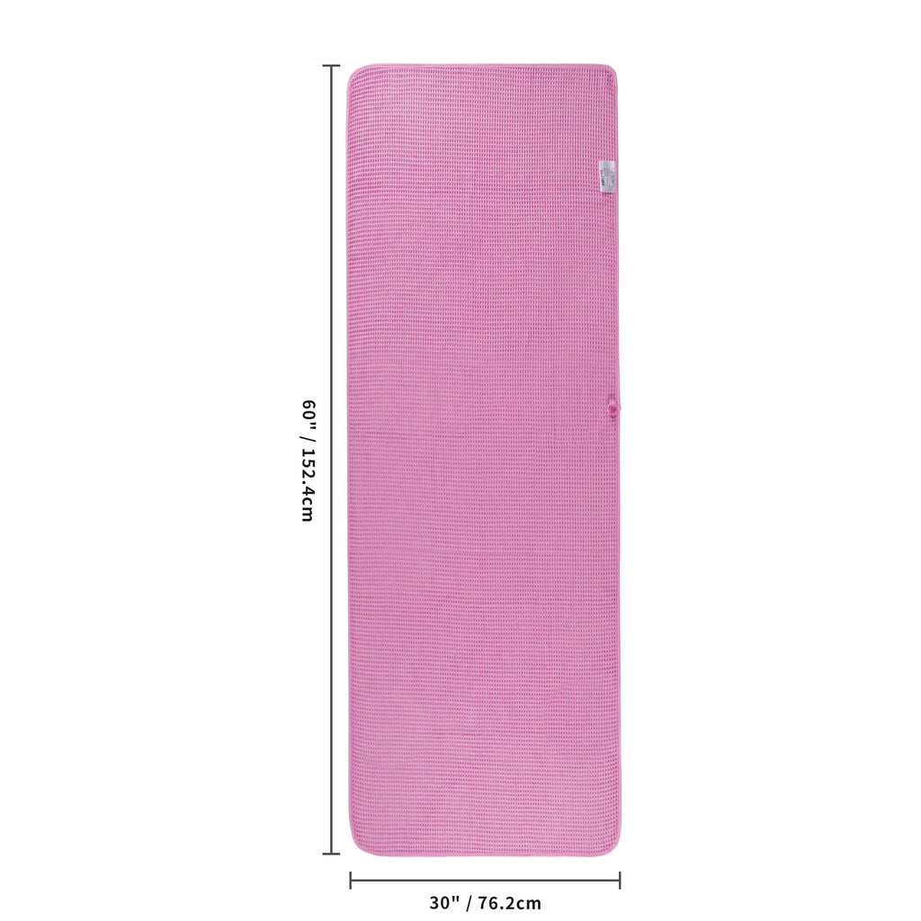 430 GSM Poly Blend Microfiber Quick Dry Waffle Bath Towel (4 Count)