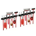 2 Packs SUS304 Heavy Duty Mop and Broom Holder Wall Mount (2 Count)