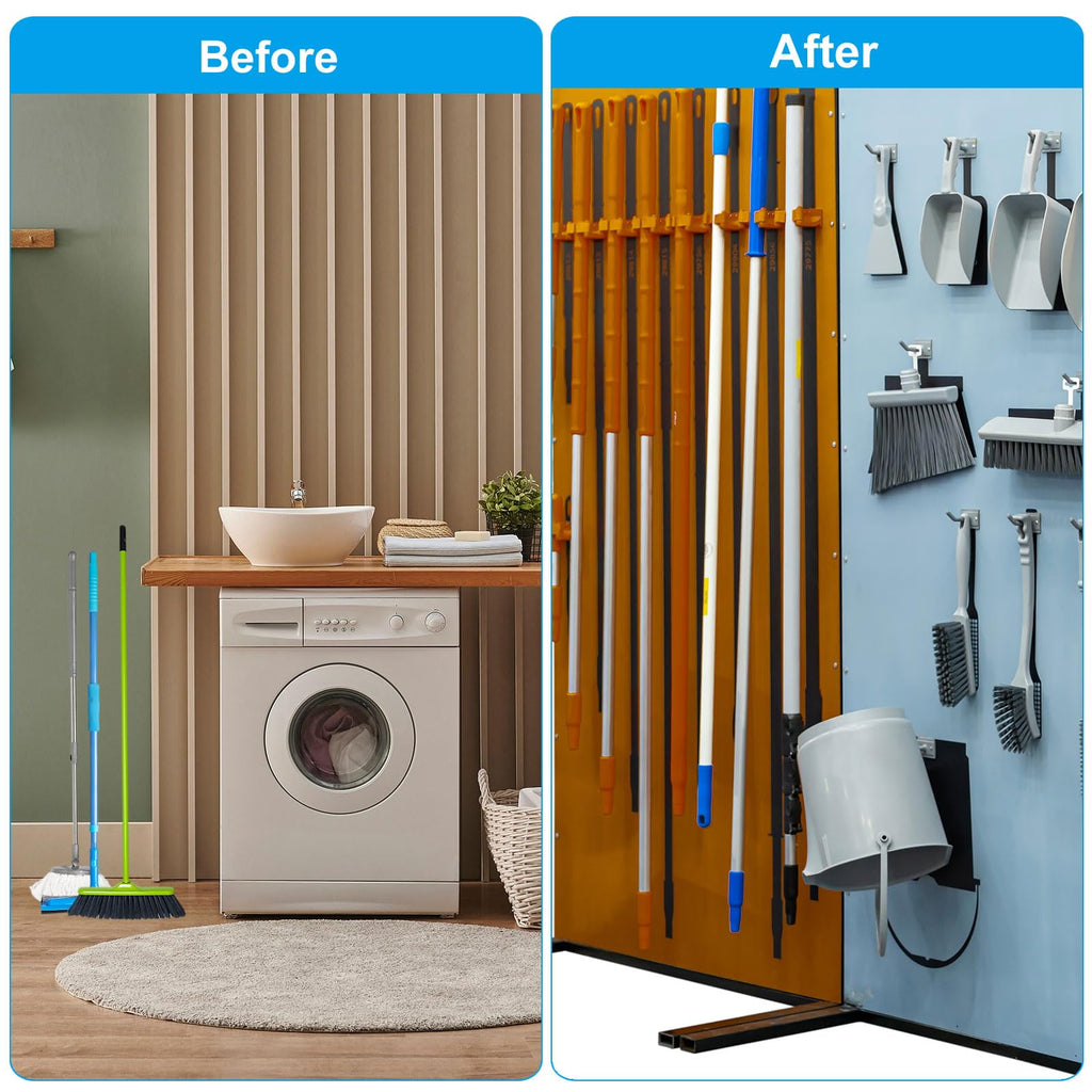 Broom and Mop Holder