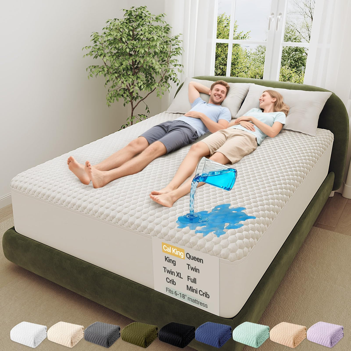 100% Waterproof Mattress Protector
