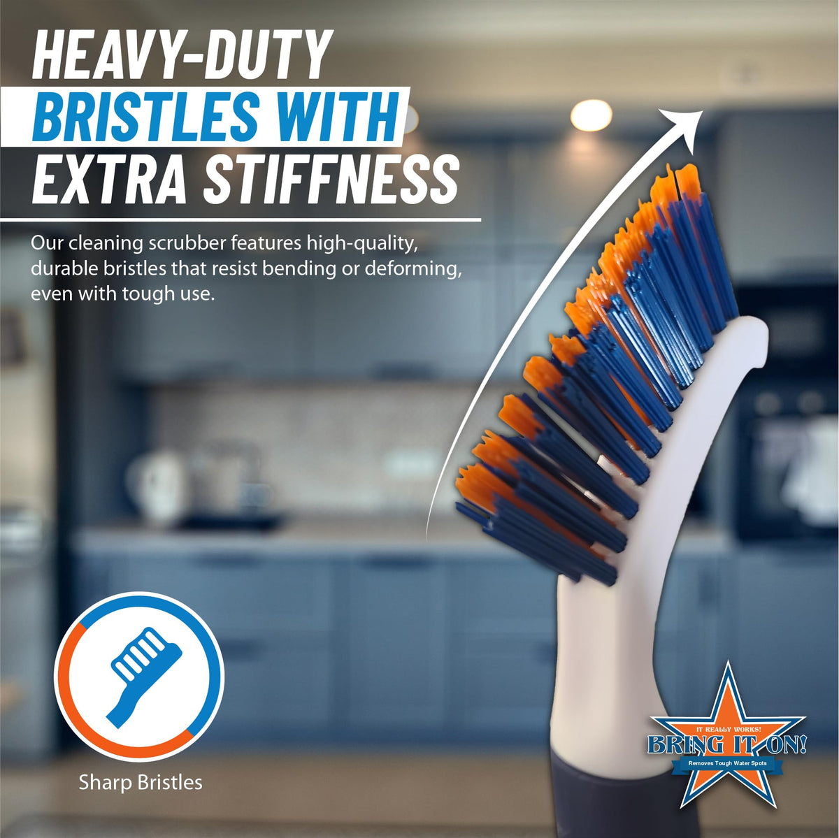 Bring It On Grout Cleaning Brush 6 (6 Count)