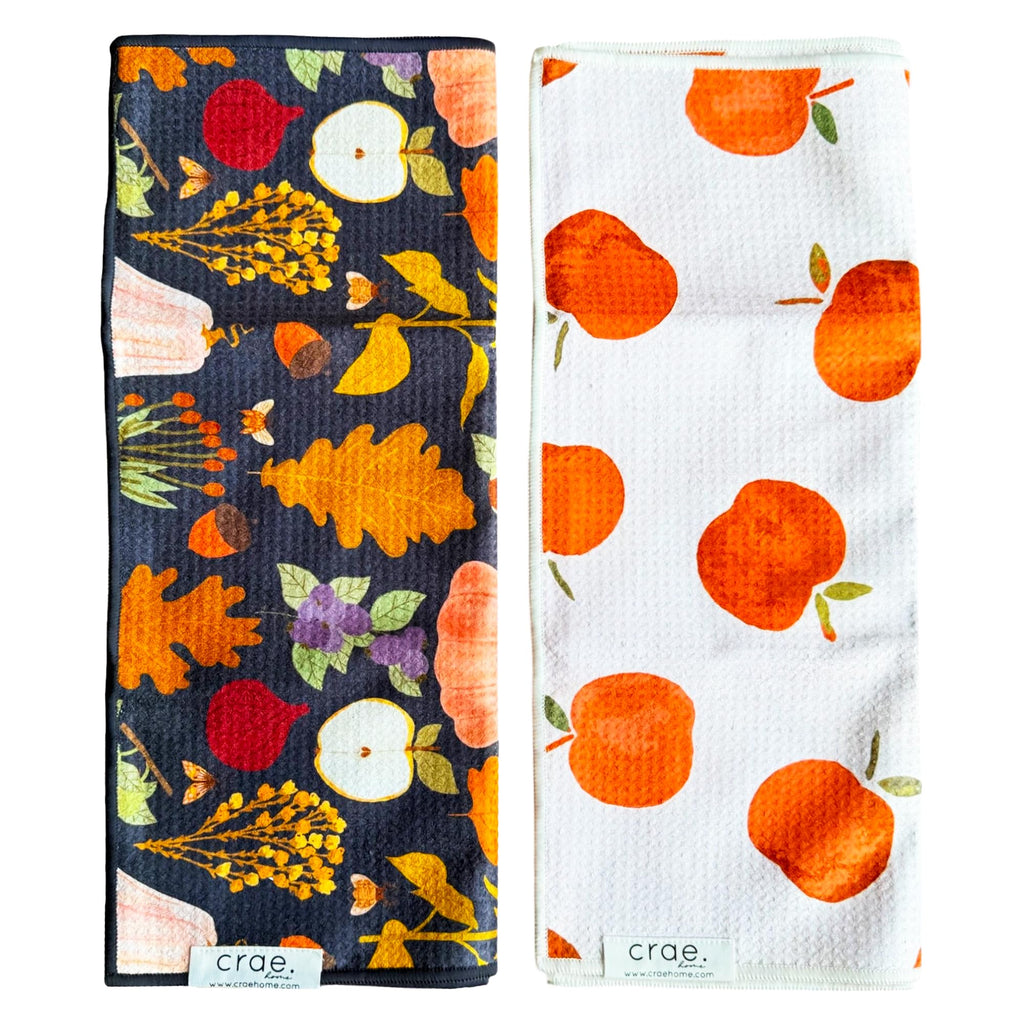 Double Sided Microfiber Hand Towels (2 Count)