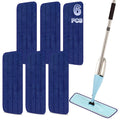 16.5 Inch Reusable Mop Pads Microfiber Spray Mop Replacement Heads for Wet