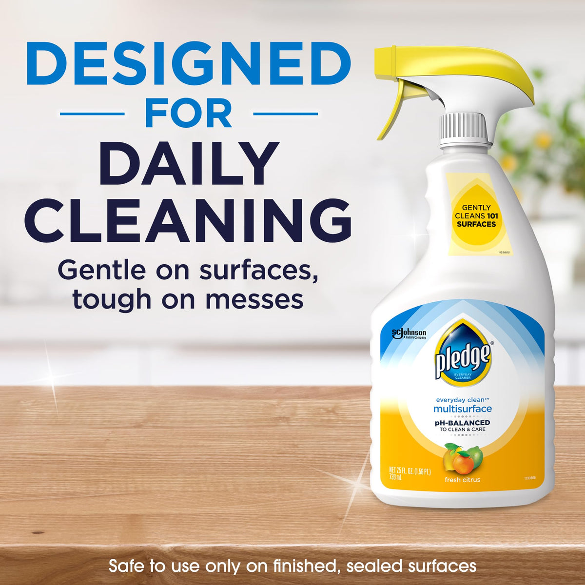 pH Balanced Multisurface Cleaner Spray for Everyday Care (25 Fl Oz)