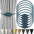 Magnetic Curtain Tiebacks Rope Decorative Holdbacks for Drapes Nieffeiy