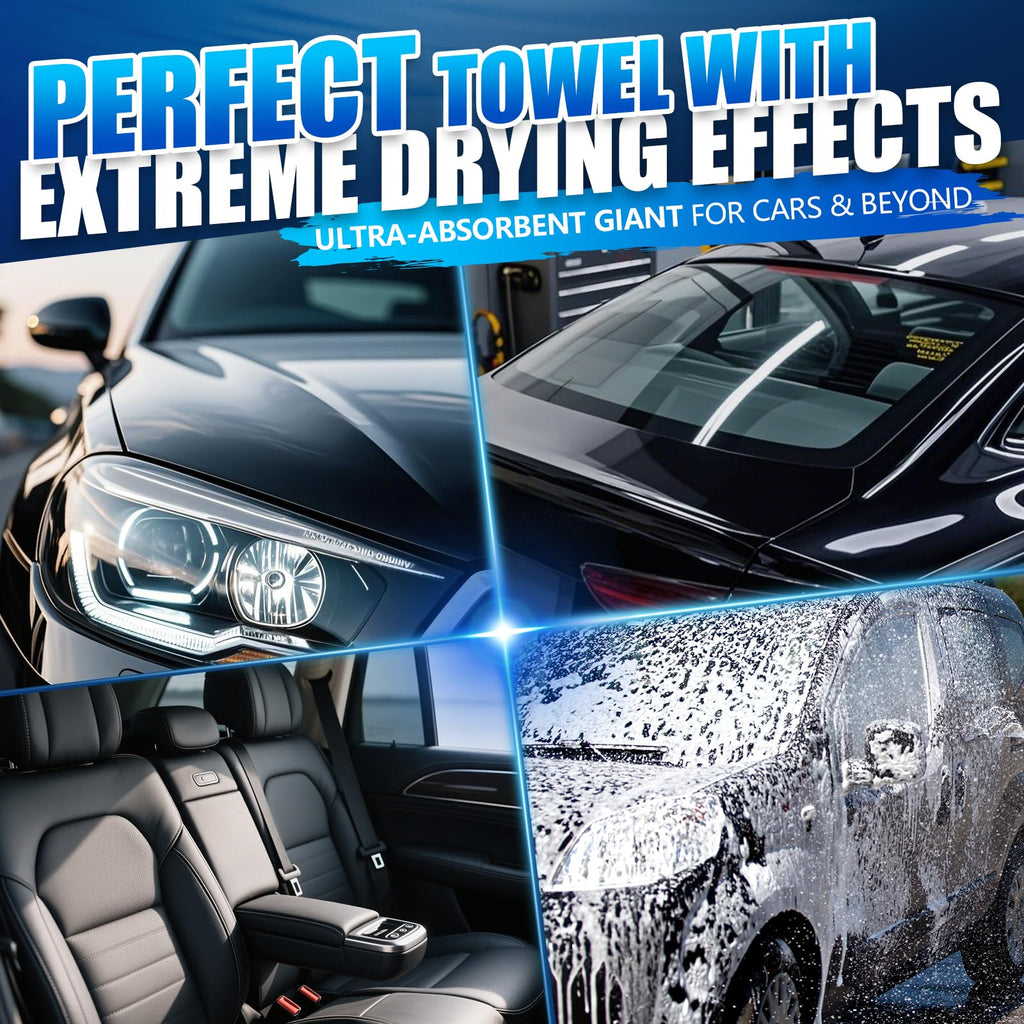 Microfiber Towels Cars Wash Drying Cleaning Cloth