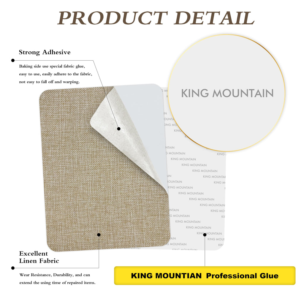 Coarse Linen Repair Patches