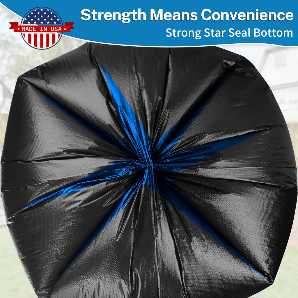 Heavy Duty Trash Bags 55 (50 Count)