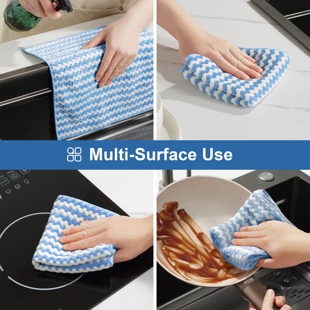 Microfiber Cleaning Cloth (8 Count)