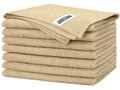 Beige Microfiber Cleaning Cloth (8 Count)