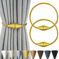 Magnetic Curtain Tiebacks Rope Decorative Holdbacks for Drapes Nieffeiy