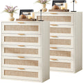 Rattan Dresser for Bedroom Set 2