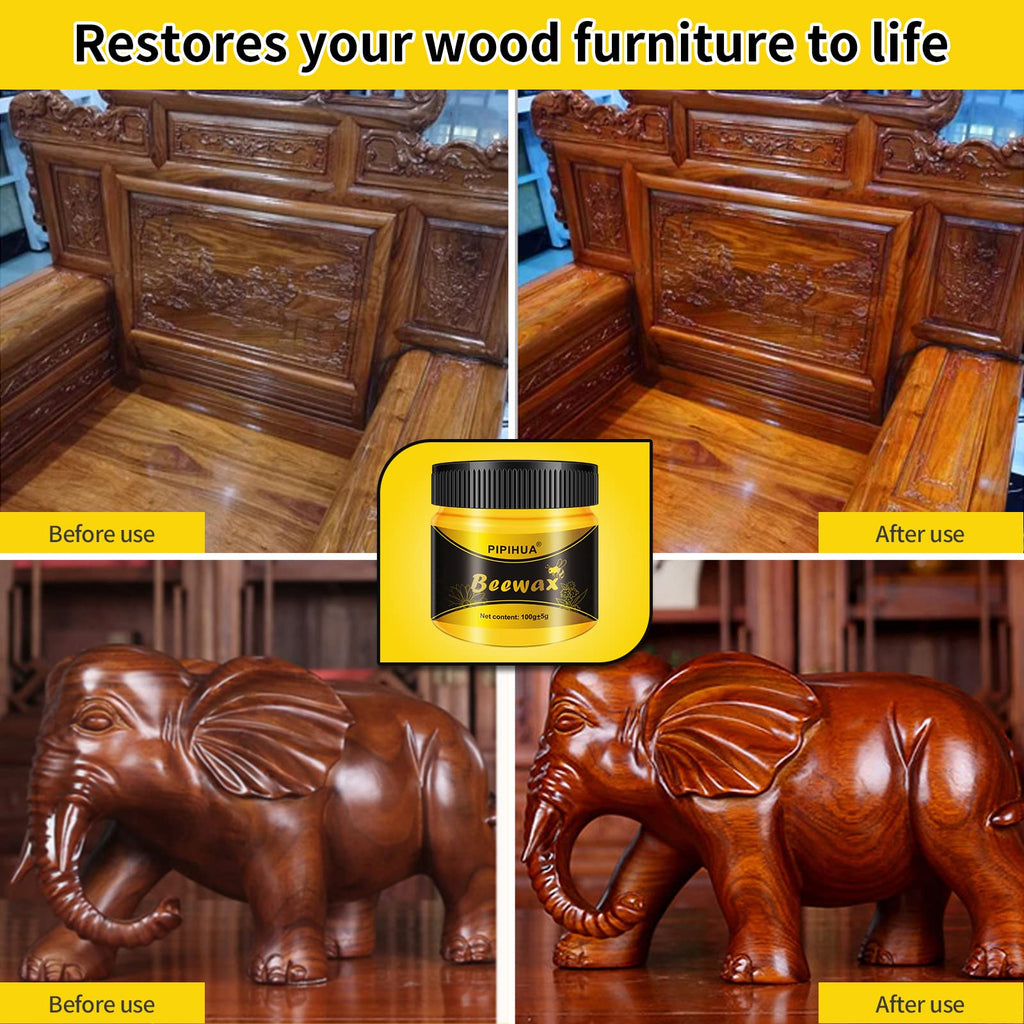 Beeswax Polish and Conditioner for Wood Furniture (14.2 Ounce)