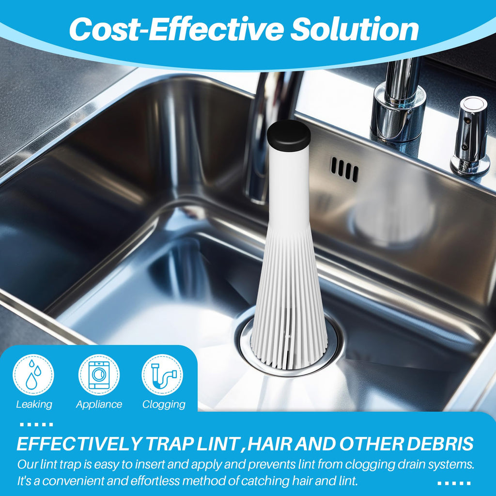 1 Pack Lint Trap for Washer and Utility Sink Drains