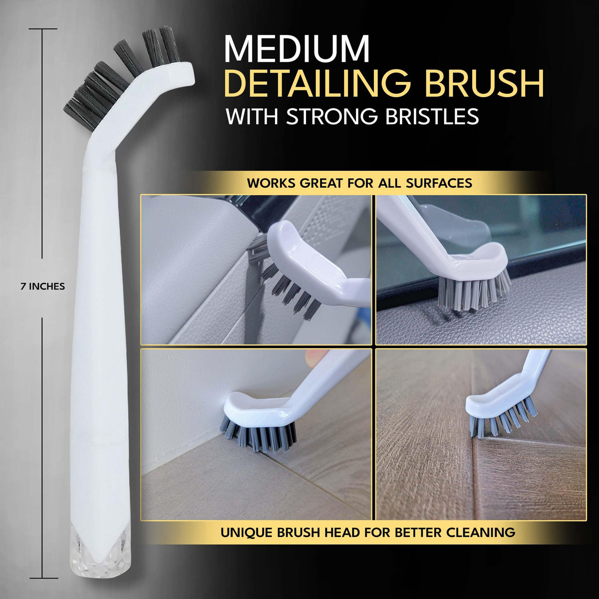 Small Cleaning Brush Set 3pcs