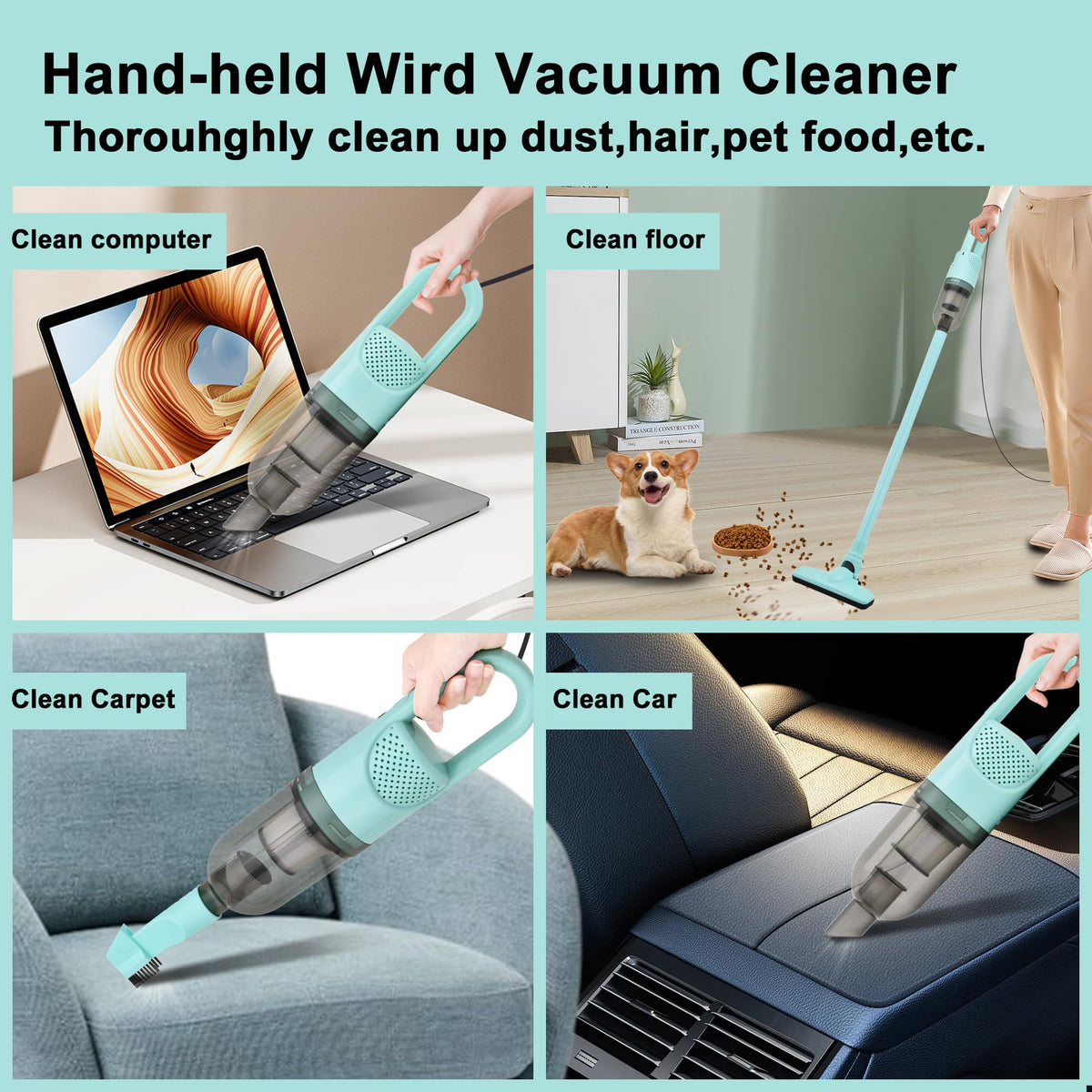 Corded Stick Vacuum Cleaner