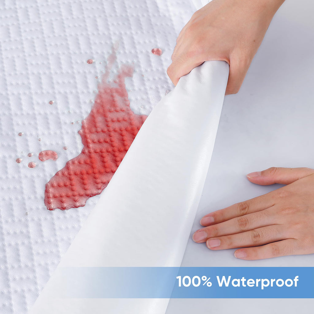 Cooling Waterproof Mattress Protector Full Size