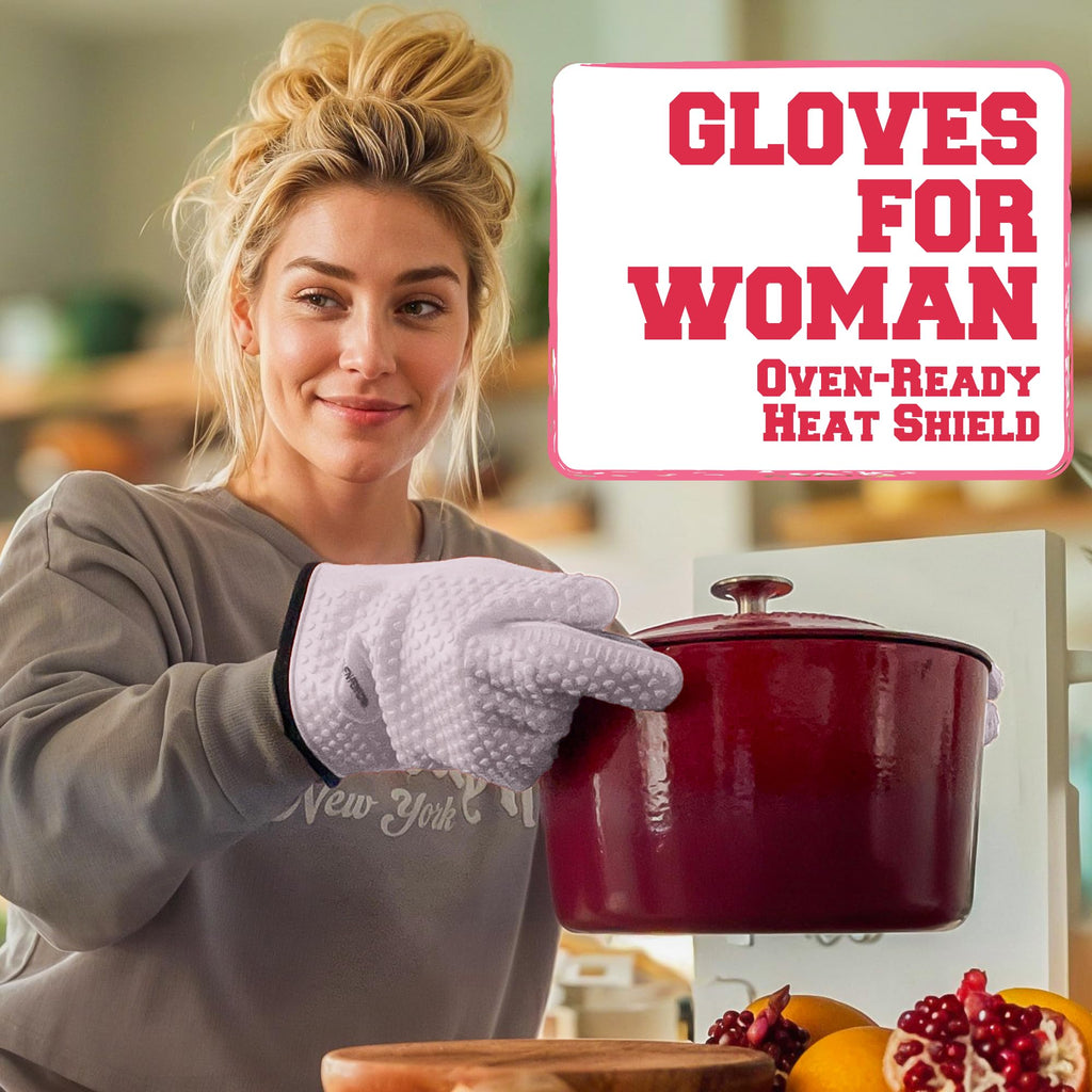 Silicone Smoker BBQ Gloves (2 Count)
