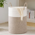 Woven Rope Laundry Hamper Basket