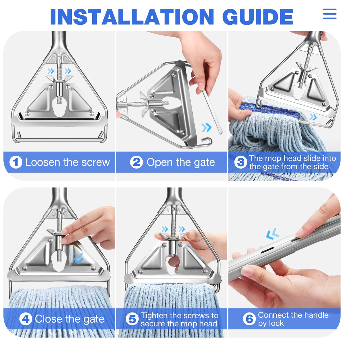 String Mop for Floor Cleaning