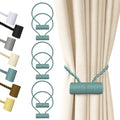 Magnetic Curtain Tiebacks Blue 6pcs (6 Count)