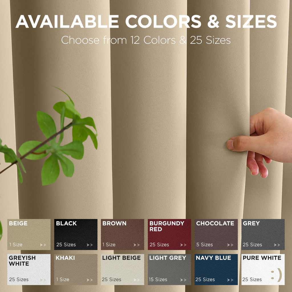 Blackout Patio Sliding Door Curtains