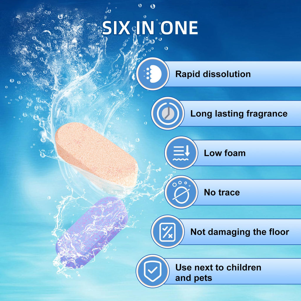 10 Packs Soap Cleaning Solution Compatible with Tineco Vacuum Mop