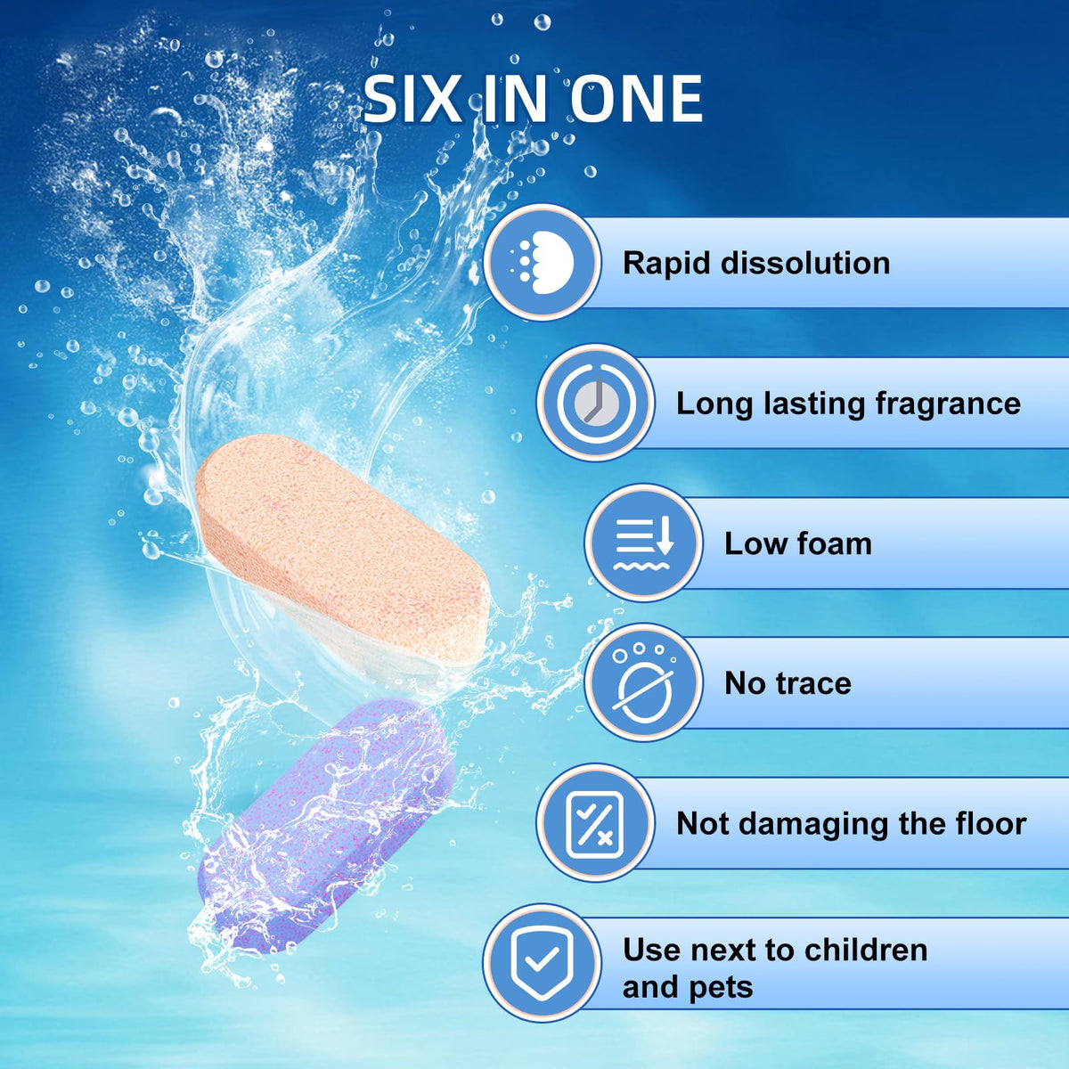 10 Packs Soap Cleaning Solution Compatible with Tineco Vacuum Mop