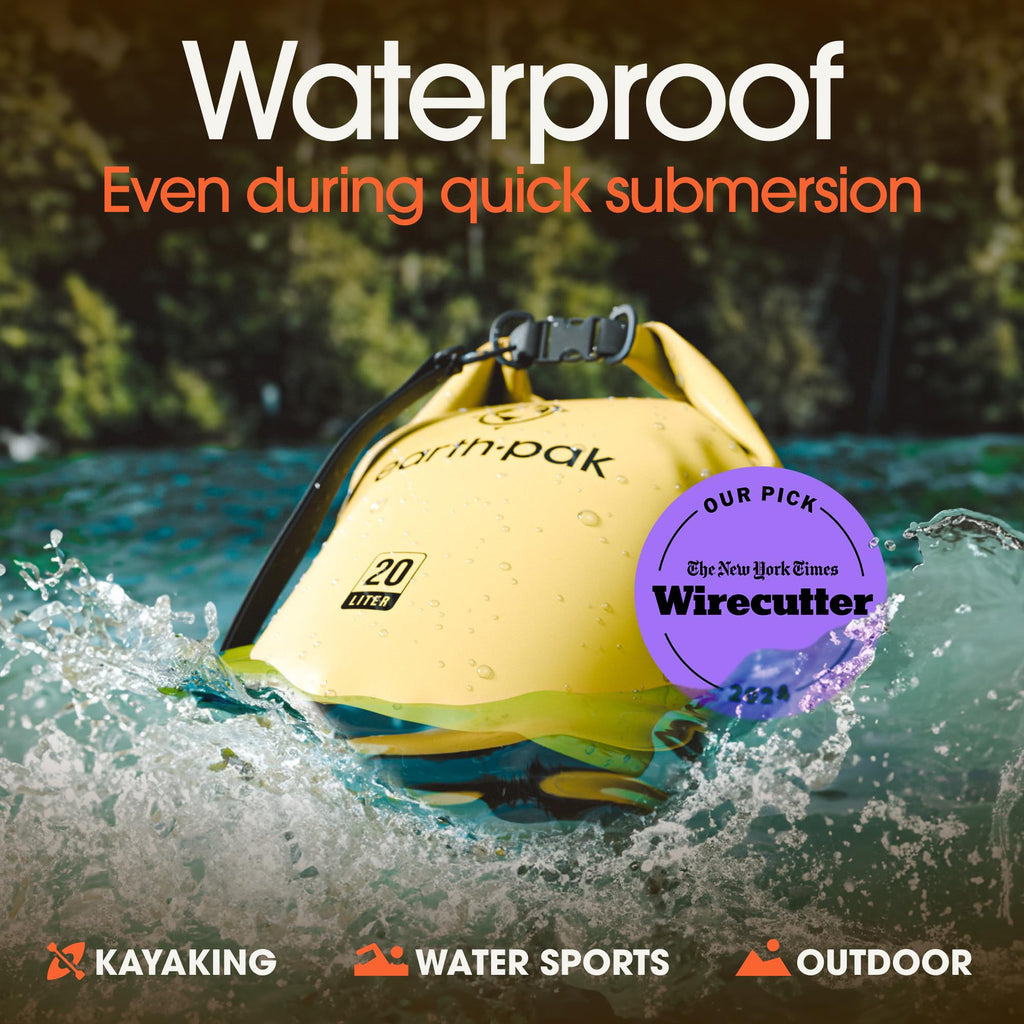 Earth Pak Waterproof Dry Bag - 10L, Waterproof