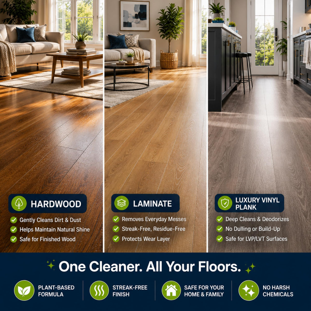 Wood & Laminate Floor Cleaner (512 Fl Oz)
