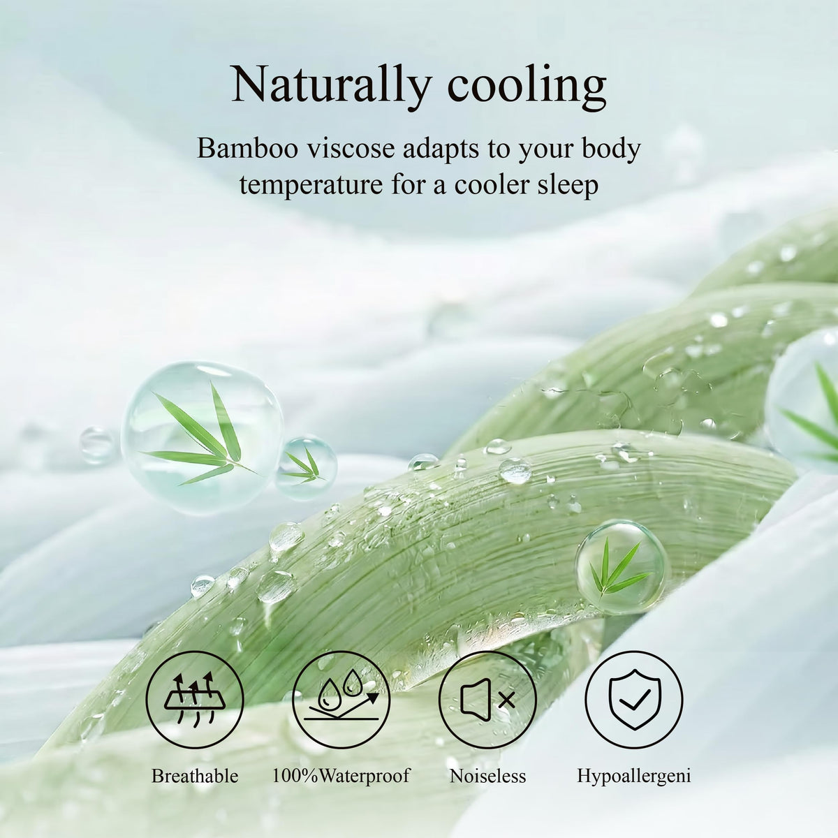 Twin XL Waterproof Mattress Protector for College Dorm Room Essentials