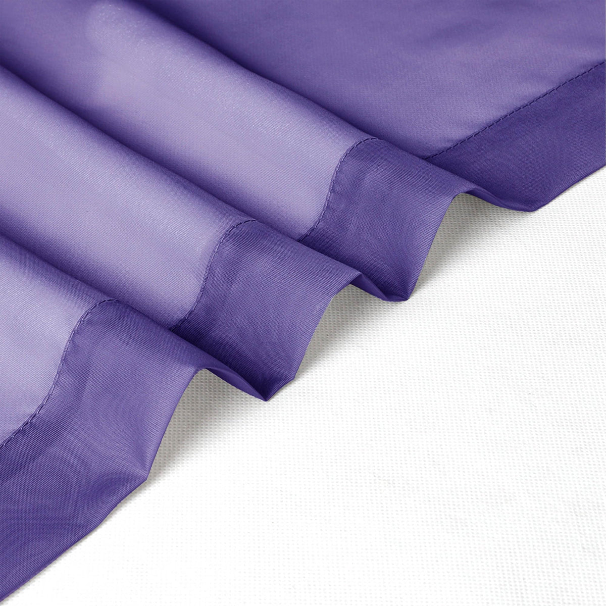 Purple Sheer Curtains 72 Inch Length 2 Panels (2 Count)