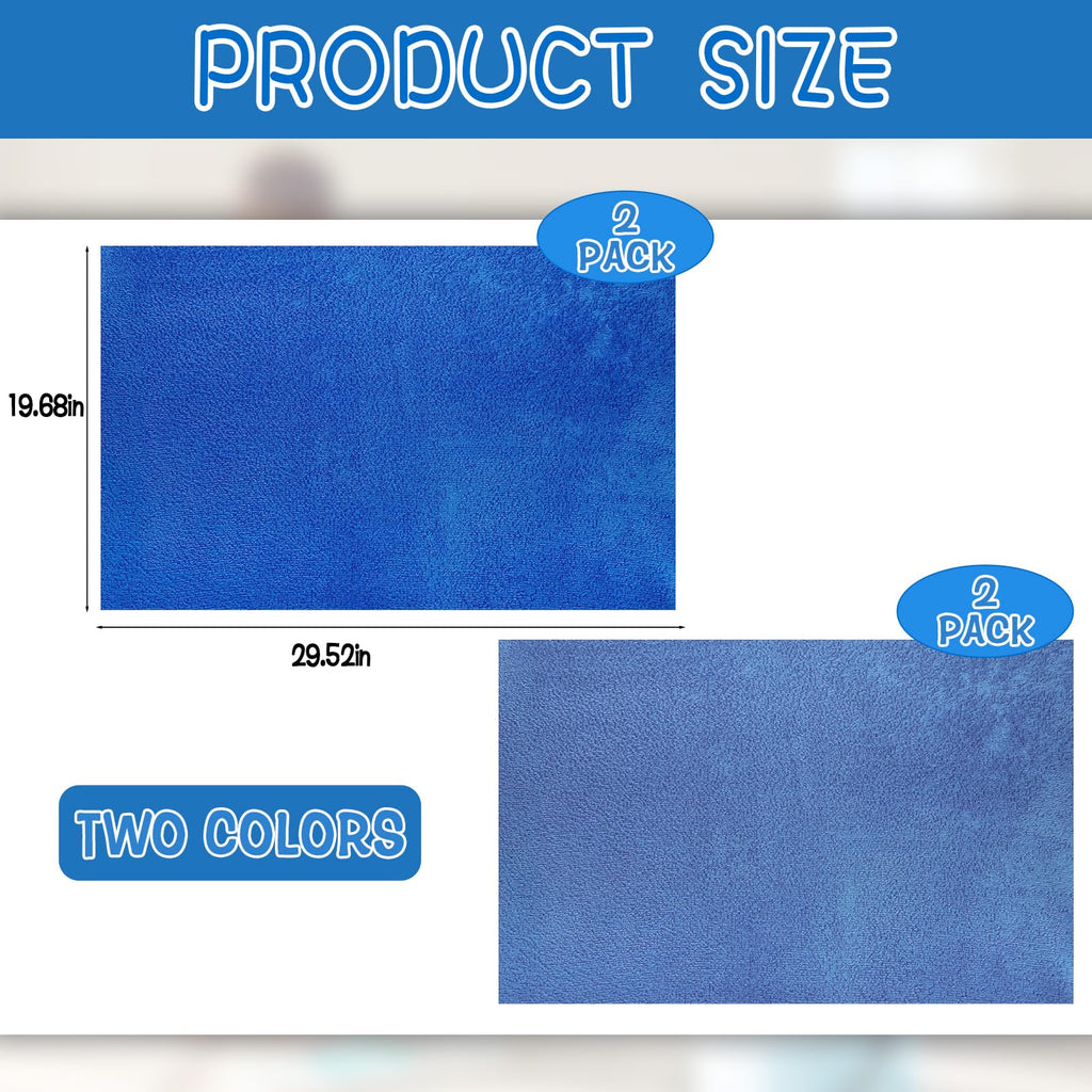 4 Pack Extra Large Microfiber Cleaning Cloths 20"x30" (4 Count)
