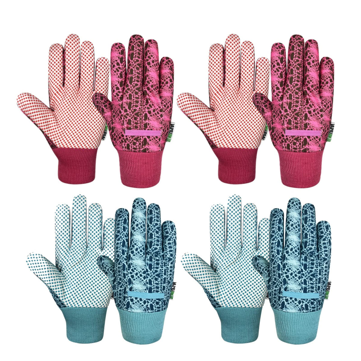 4 Pairs Gardening Gloves