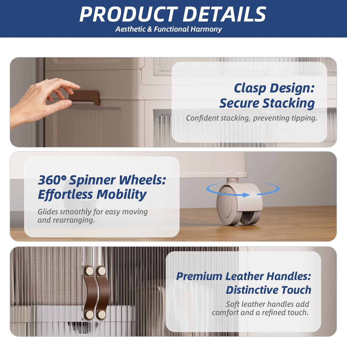 635Qt Stackable Storage Bins