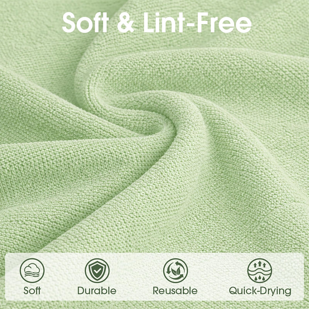 Microfiber Cleaning Cloth Roll (100 Count)