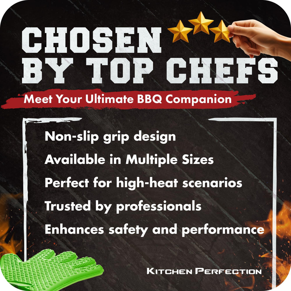 XL Silicone Smoker Oven Gloves (2 Count)
