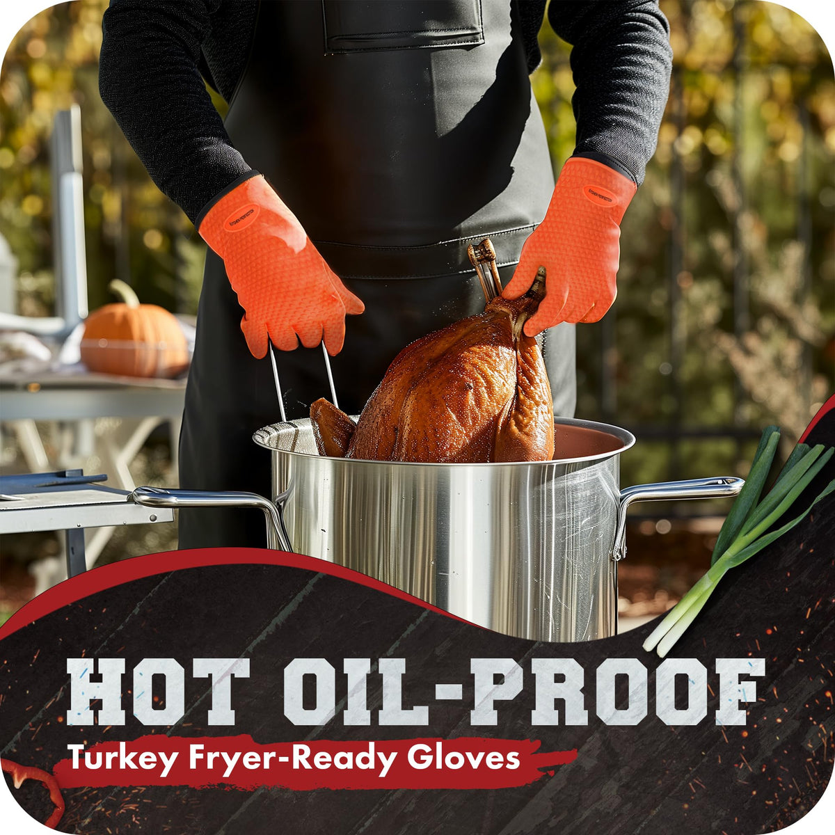 XL Silicone Smoker BBQ Gloves
